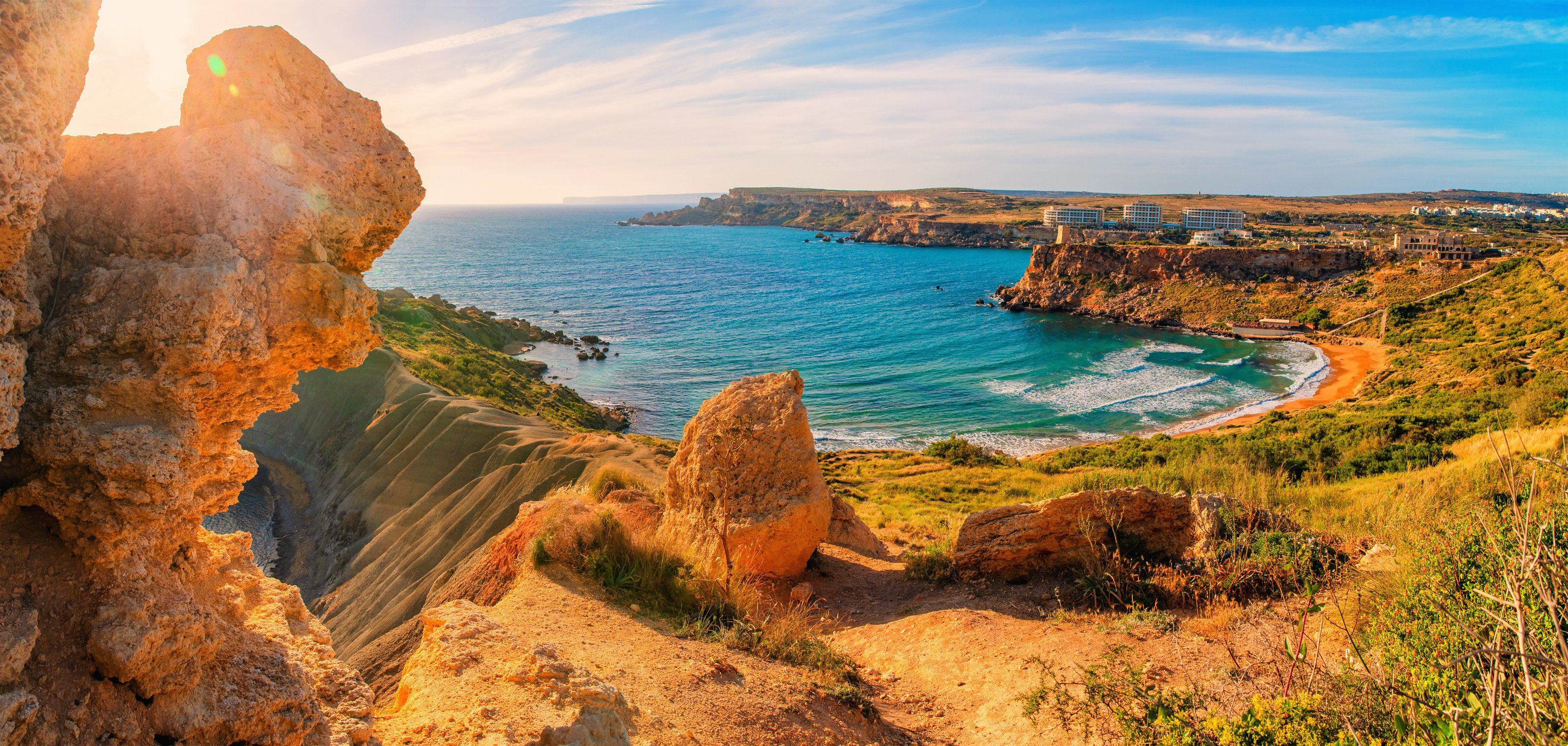 Malta. Maltese beach.