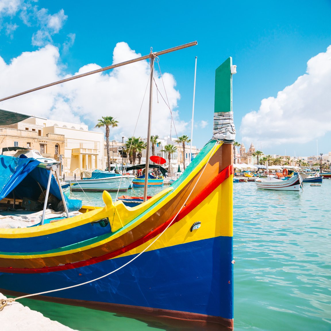 Marsaxlokk Harbor, Malta